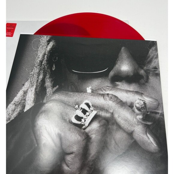 Lil Wayne Tha Carter VI 6 Red LP SIGNED Insert Vinyl Record Autographed Album - Picture 8 of 8